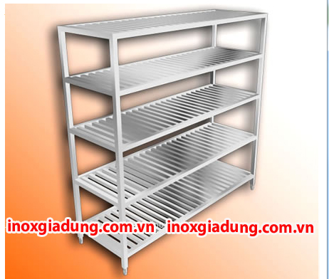 KỆ INOX 5 TẦNG